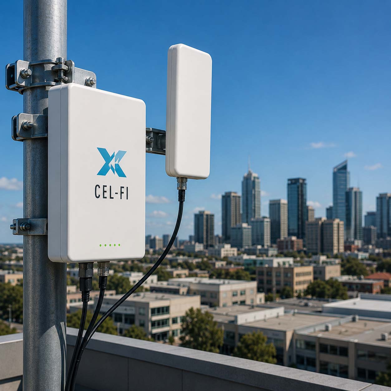 Cel-Fi mobile coverage solution installation